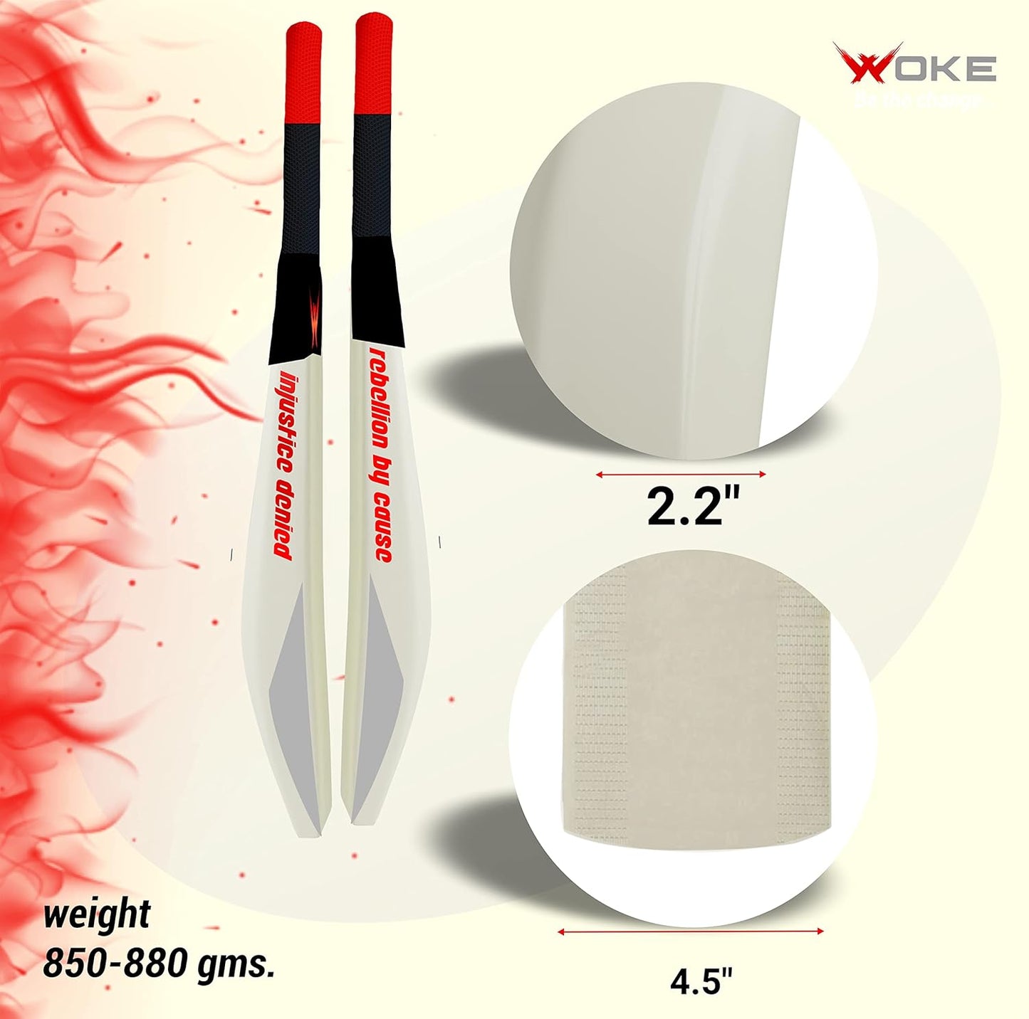 🏏 Woke Stalwart Heavy Duty Cricket Bat 🏏