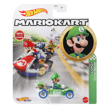 Hot Wheels Mario Kart – Luigi Circuit Special
