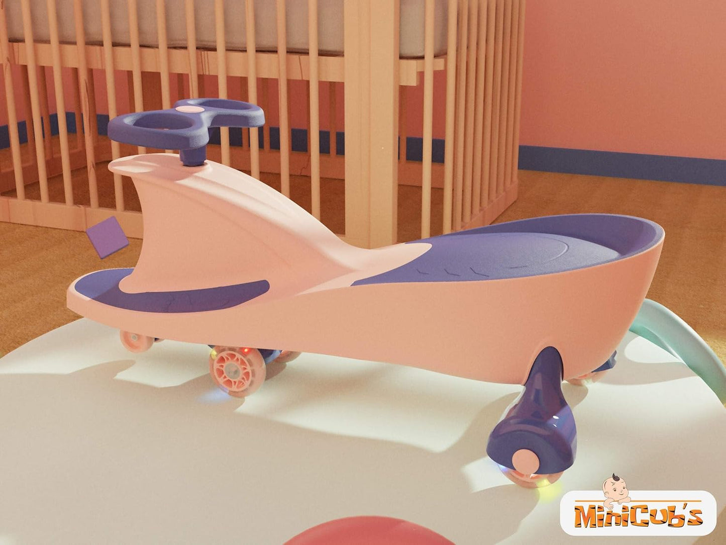 Kids Wiggle Ride-On Car.