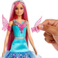 Mattel Barbie Doll With 2 Fantasy Pets(JCW48)