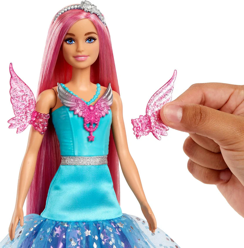 Mattel Barbie Doll With 2 Fantasy Pets(JCW48)