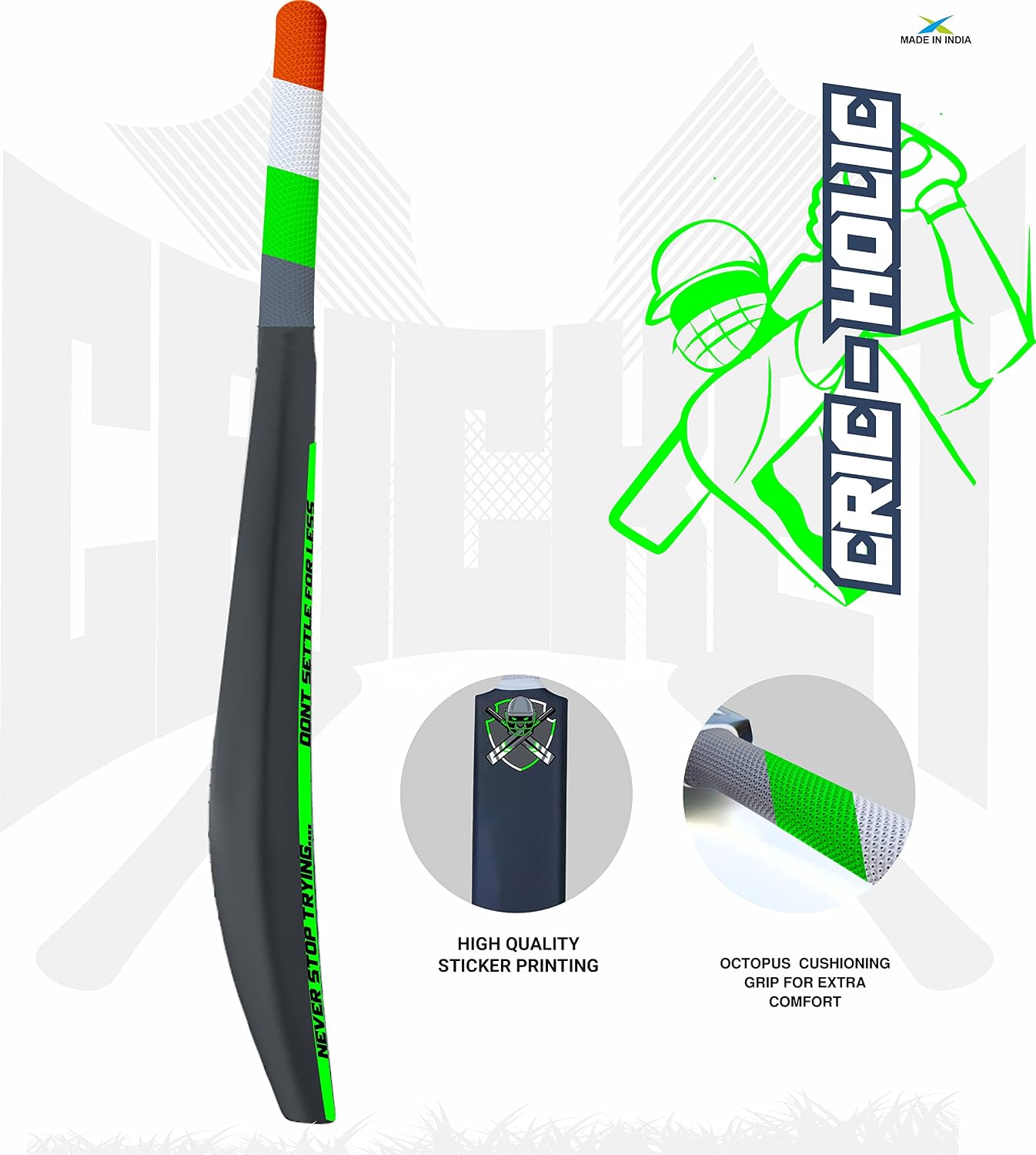 🏏 Jaspo Cric-Holic Senior Cricket Set 🏏