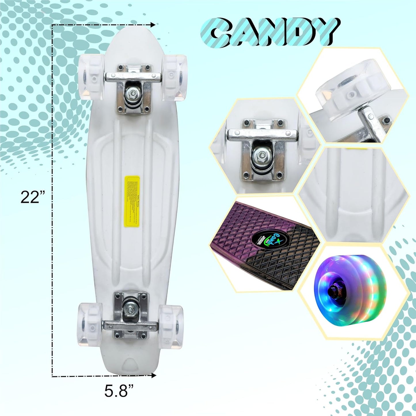 Jaspo Candy Kids Skateboard