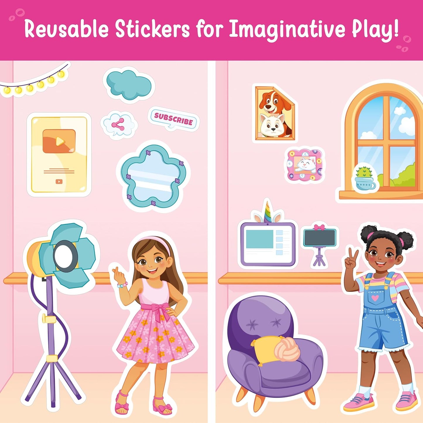 Imagimake My Dream House Sticker Playset
