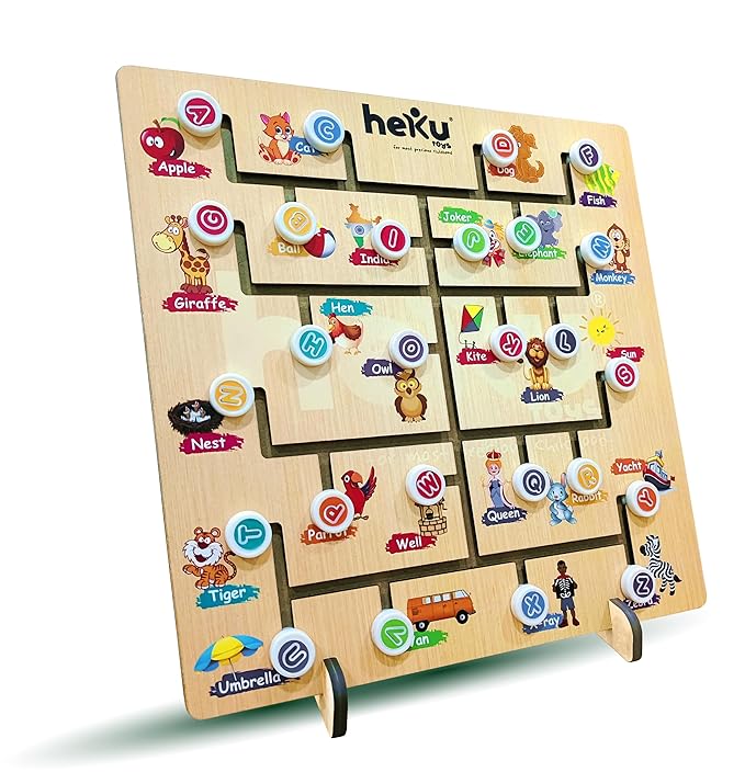 Heku 3 IN 1 Alphabet Puzzle