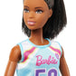 Barbie Made to Move Doll & Accessories, Brunette Basketball Player. (HKT74)