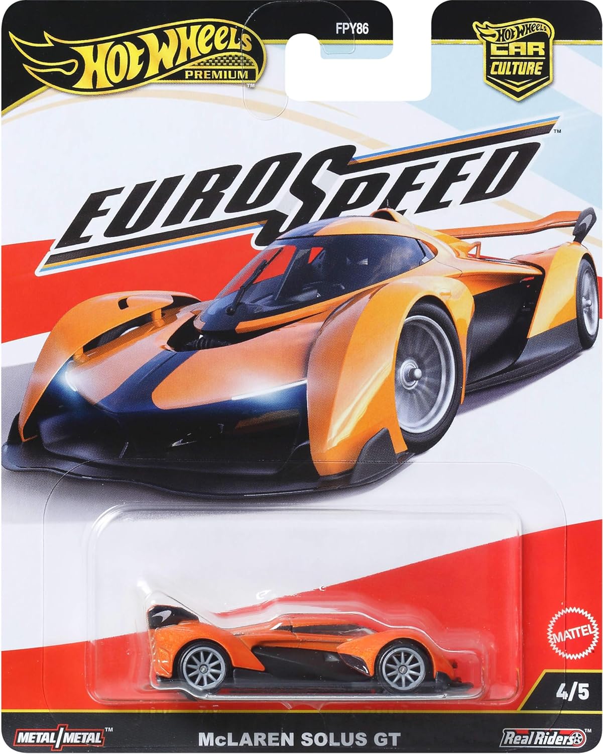 Hot Wheels Premium Car Culture McLaren Solus GT (Eurospeed)