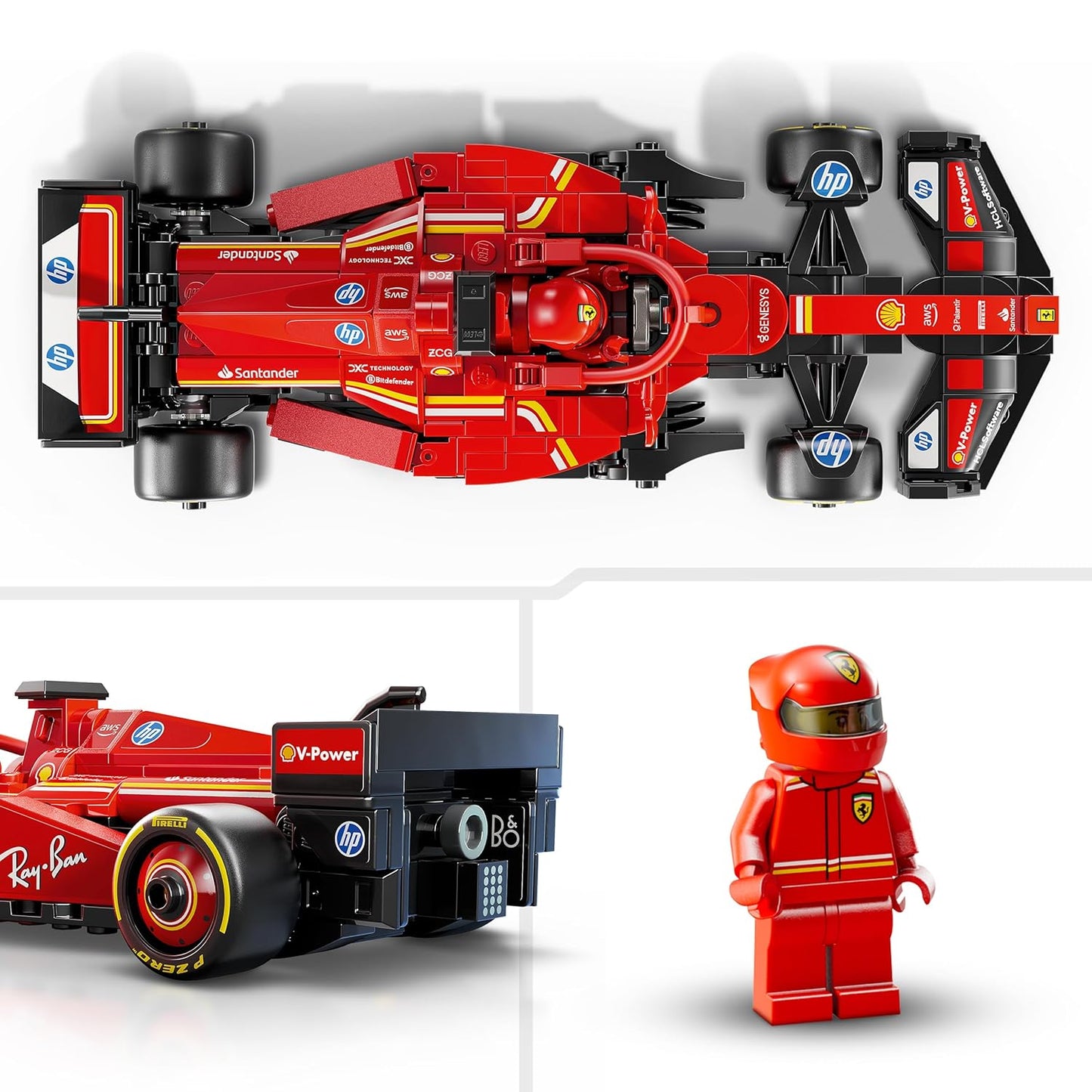 🔹 LEGO Speed Champions Ferrari SF‑24 F1 Race Car 77242