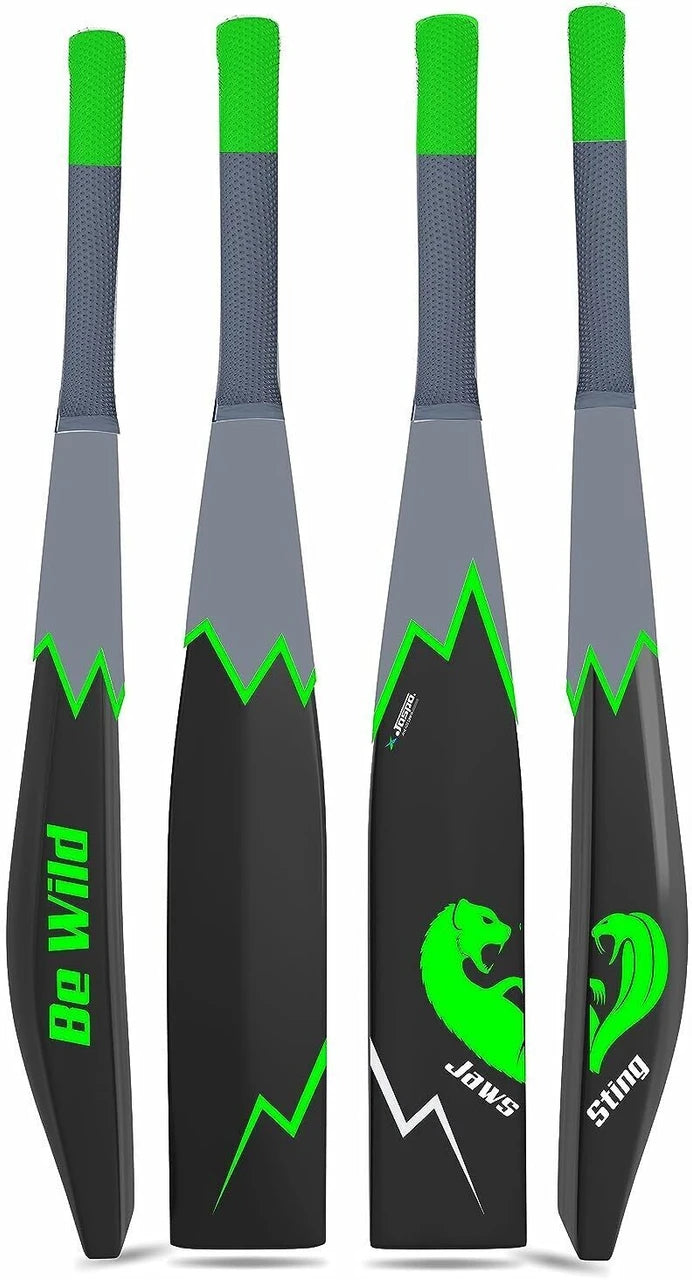 JASPO Wild Heavy Duty Plastic Cricket Bat – Full Size