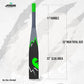 JASPO Wild Heavy Duty Plastic Cricket Bat – Full Size
