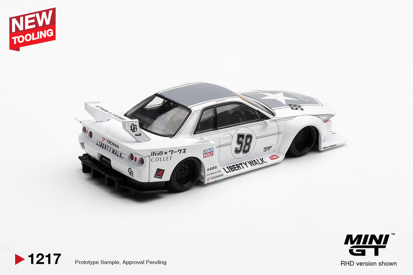 MINI GT 1217 NISSAN SKYLINE GTR R32 KAIDO WORKS TAS 2025