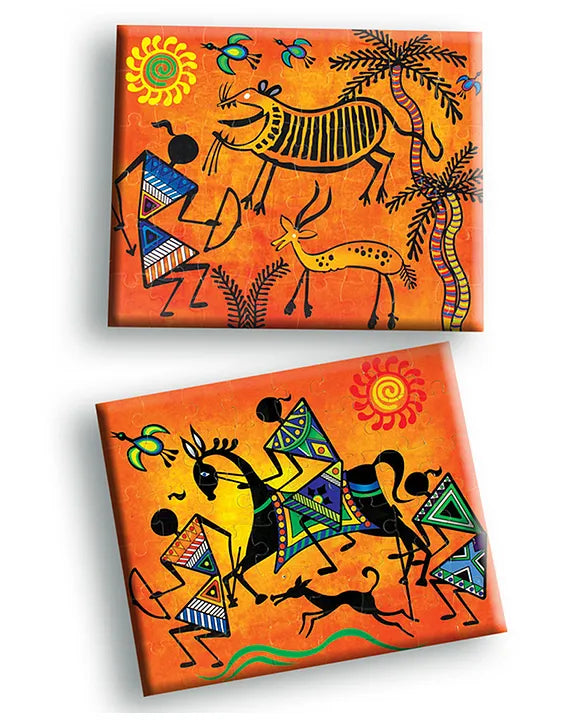 TOYKRAFTT DIY Indian Art Forms – Warli Art Kit