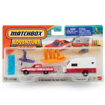 Matchbox Adventure Pack – '91 Ford Ranchero MBX Travel Trailer II
