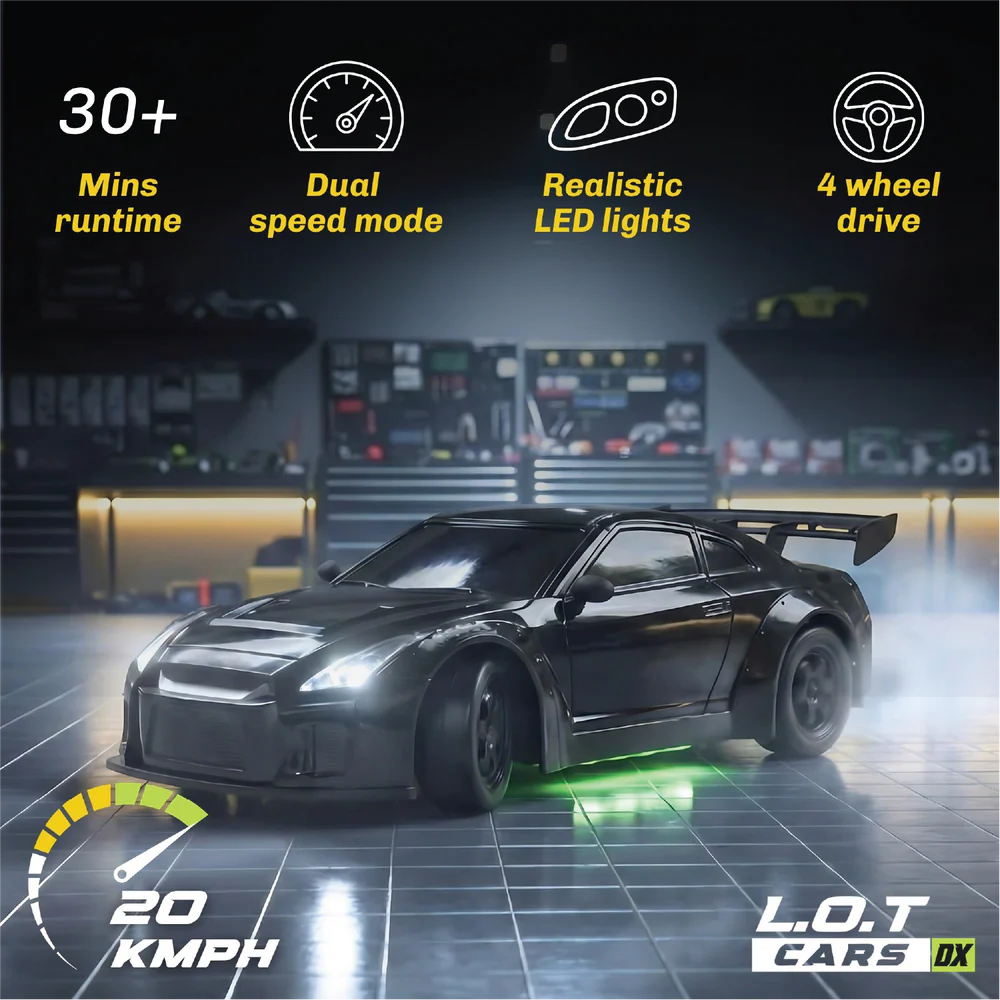 LOT RC Drifter 1:24 Scale Remote Control Car