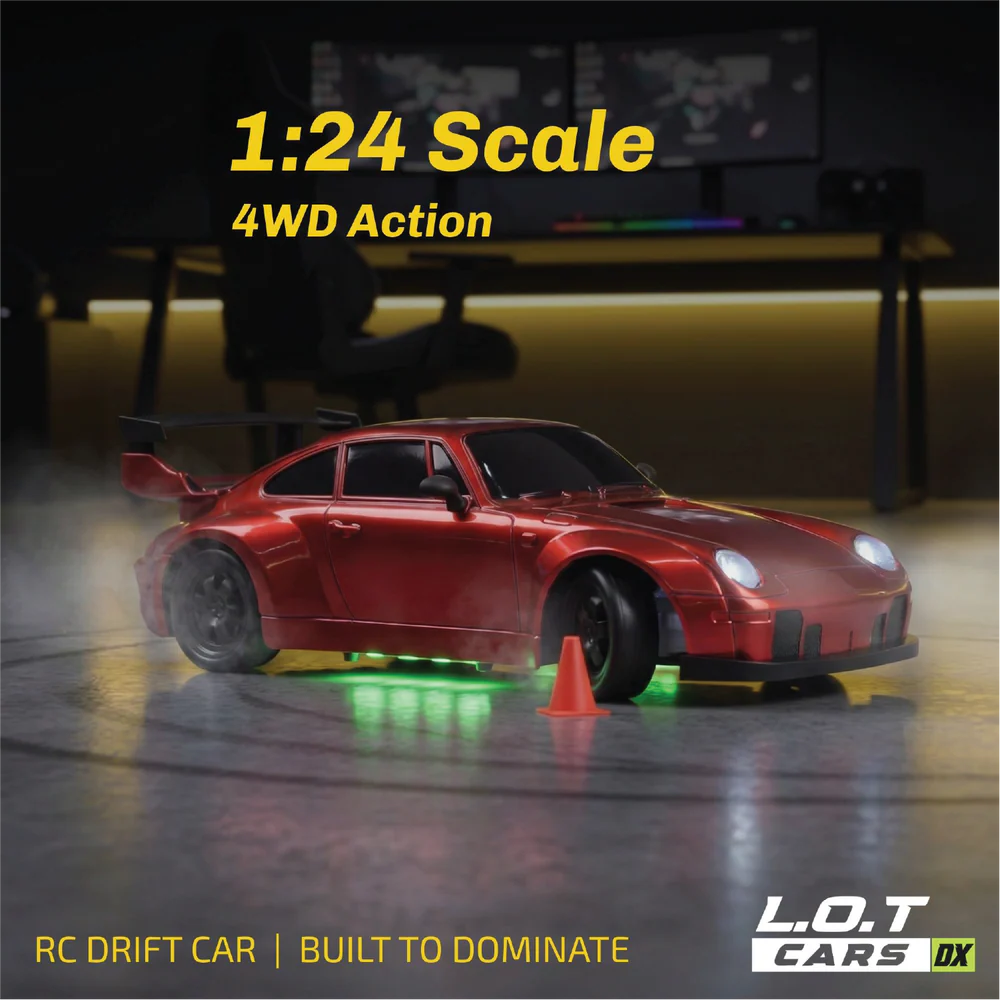 LOT RC Drifter 1:24 Scale Remote Control Car