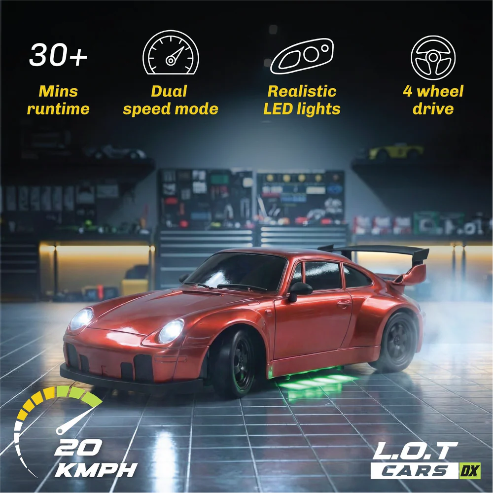 LOT RC Drifter 1:24 Scale Remote Control Car