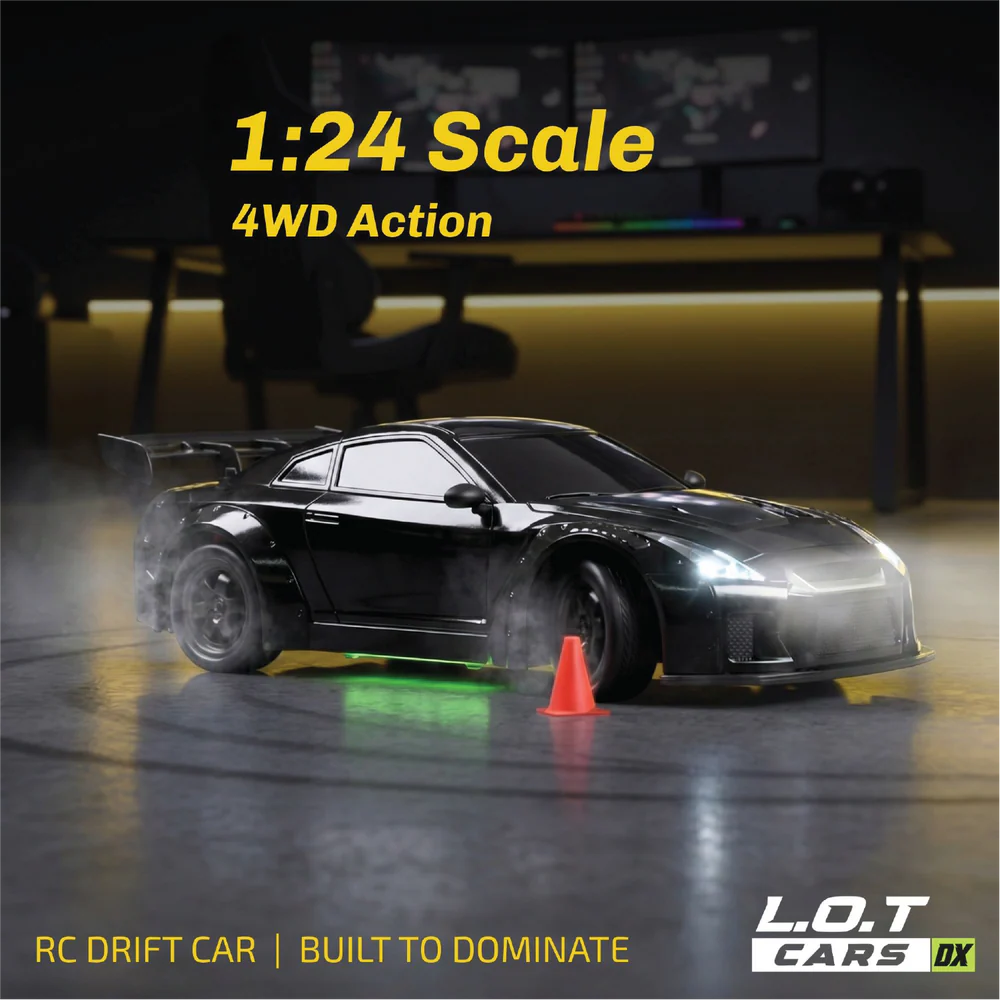 LOT RC Drifter 1:24 Scale Remote Control Car