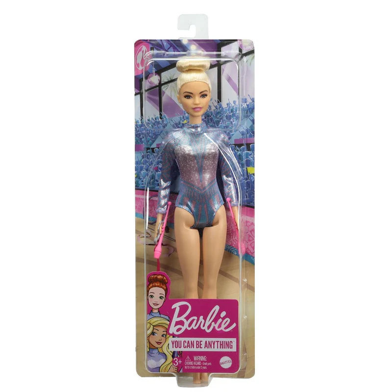 Barbie Rhythmic Gymnast Blonde Doll (GTN65) 12-in OR 30.40-cm