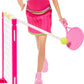 Barbie Stacie Chelsea Tennis Playset with 2 Dolls 5+ Accessories (HRG83)