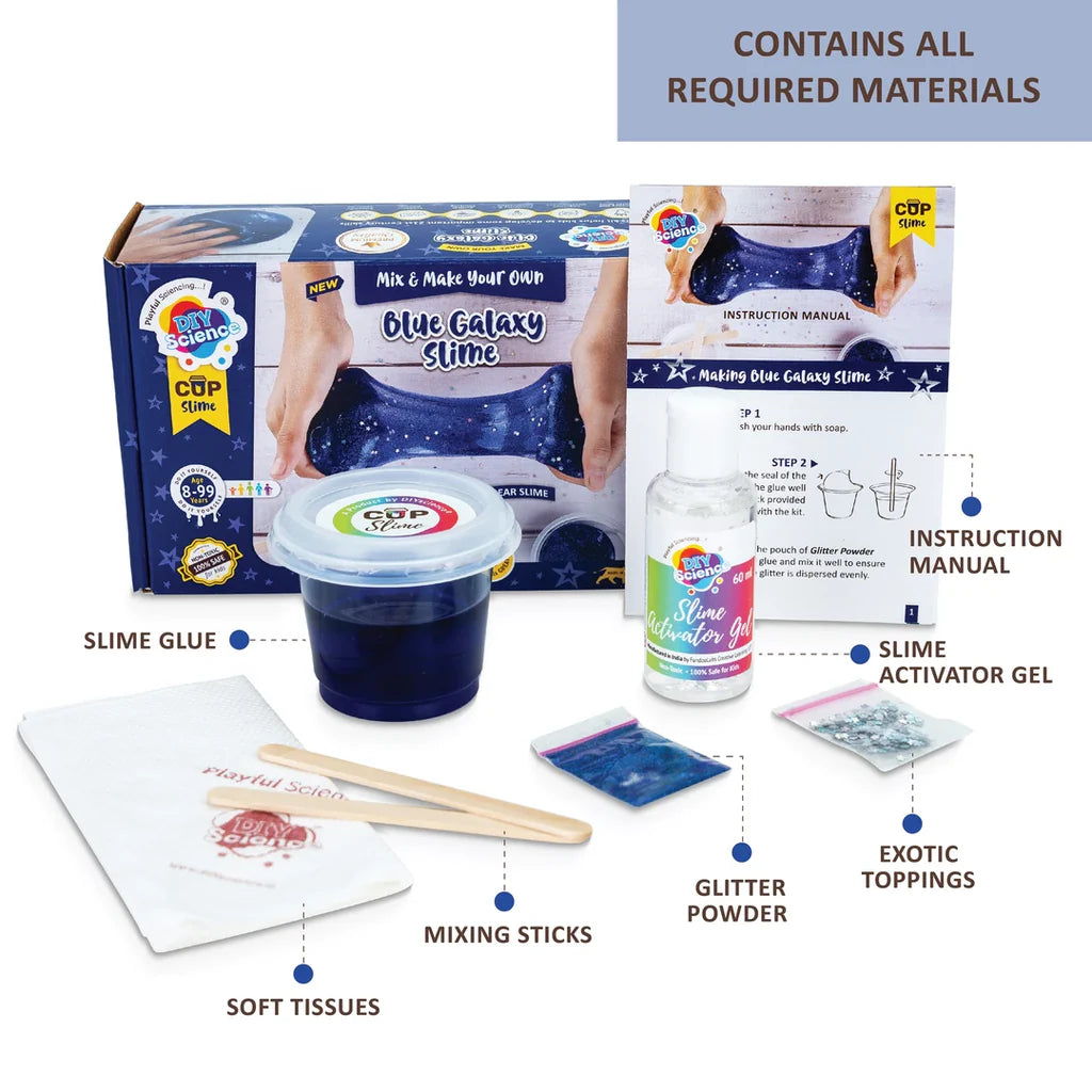 Blue Galaxy Slime Kit