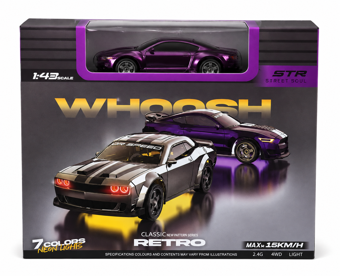 WHOOSH Retro RC Car