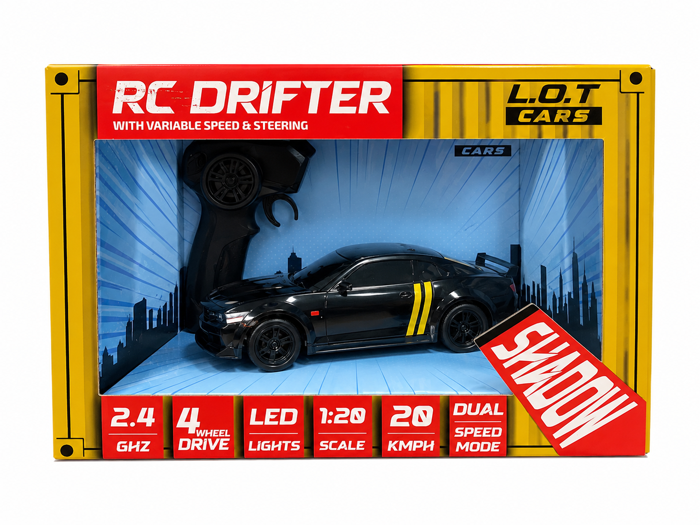 LOT RC Drifter 1:20 Scale Remote Control Car