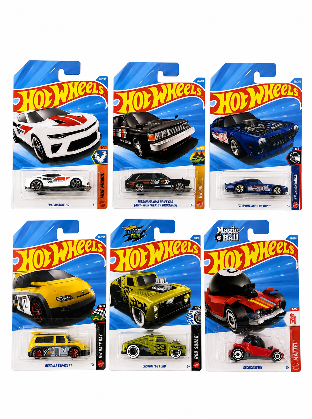 Hot Wheels L Case 2026- Mainline Set Of 6 Pcs.