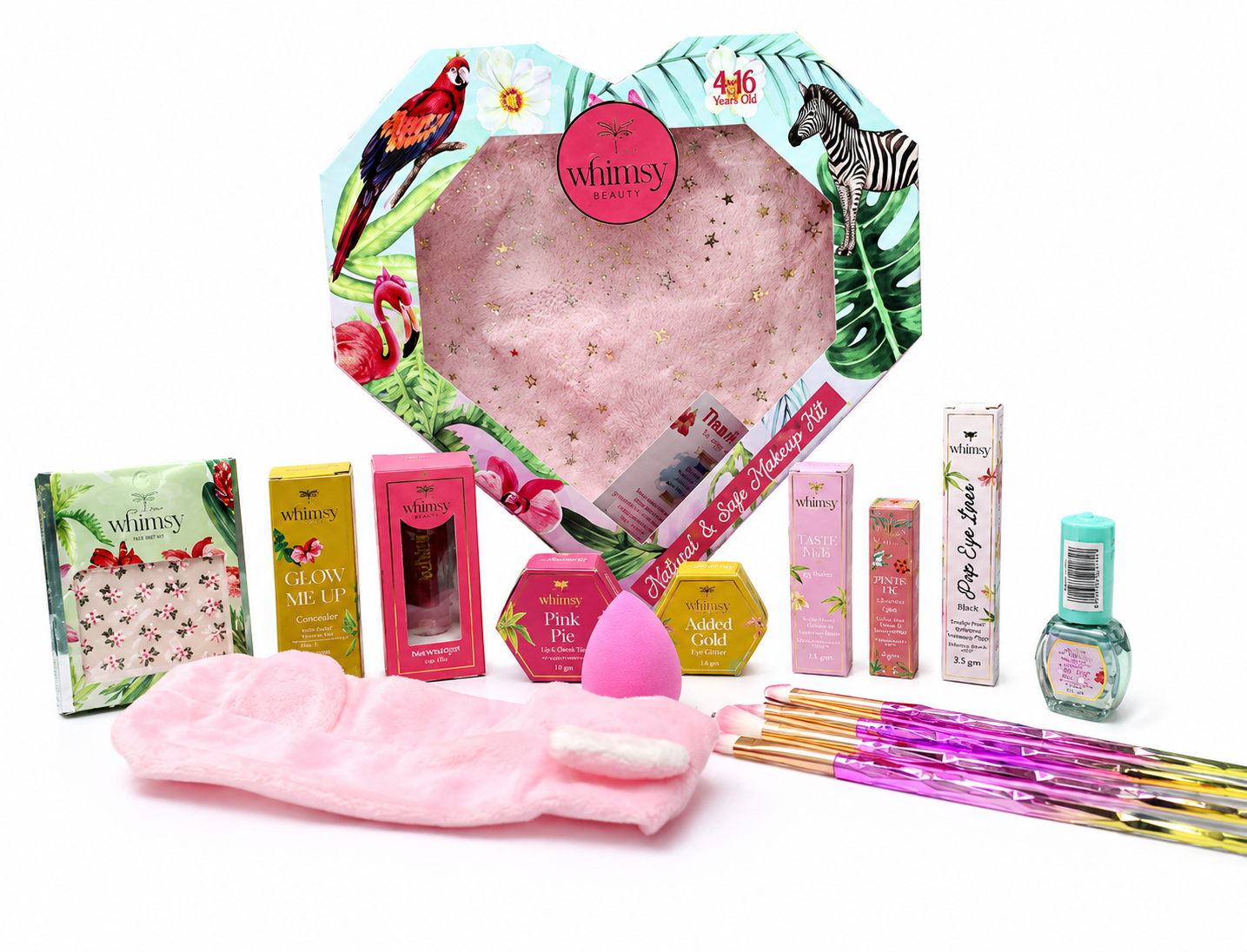 Whimsy Beauty Safe & Organic Make U Pretty Beauty Makeup Kit