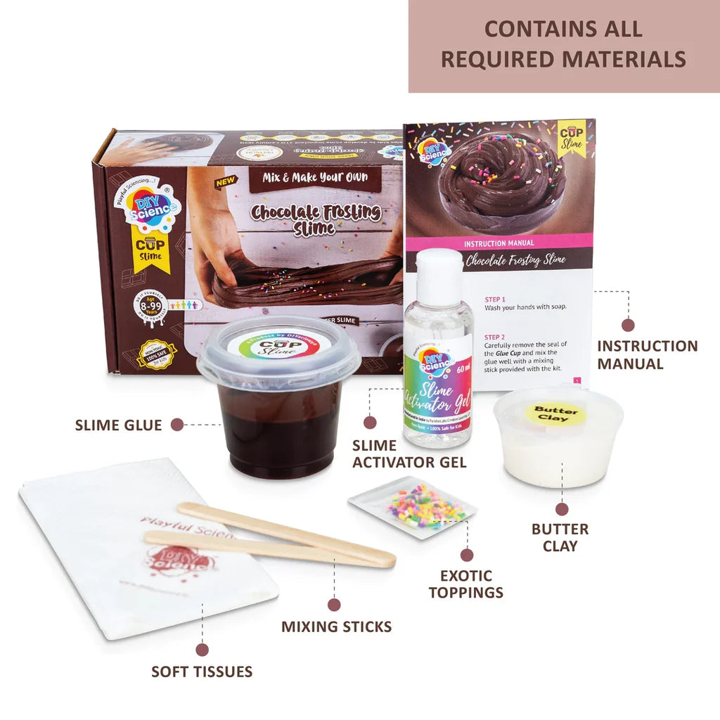 Chocolate Frosting Slime Kit