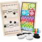 HEKU Fast Sling Puck Game  Snakes & Ladders  Ludo  3 in 1 Board Game  Heku Toys.