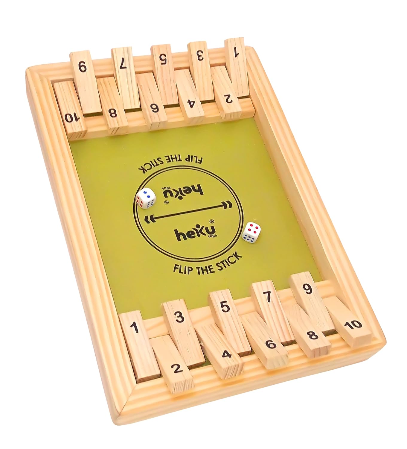 Heku Flip The Stick 2 Player Family Game.