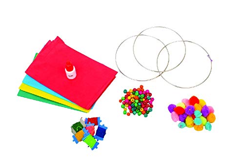Funskool - Handycrafts Dreamcatcher,DIY Dreamcatcher,Make 3 Pieces,7 Years +,Art and Craft Kit,Multicolor-5