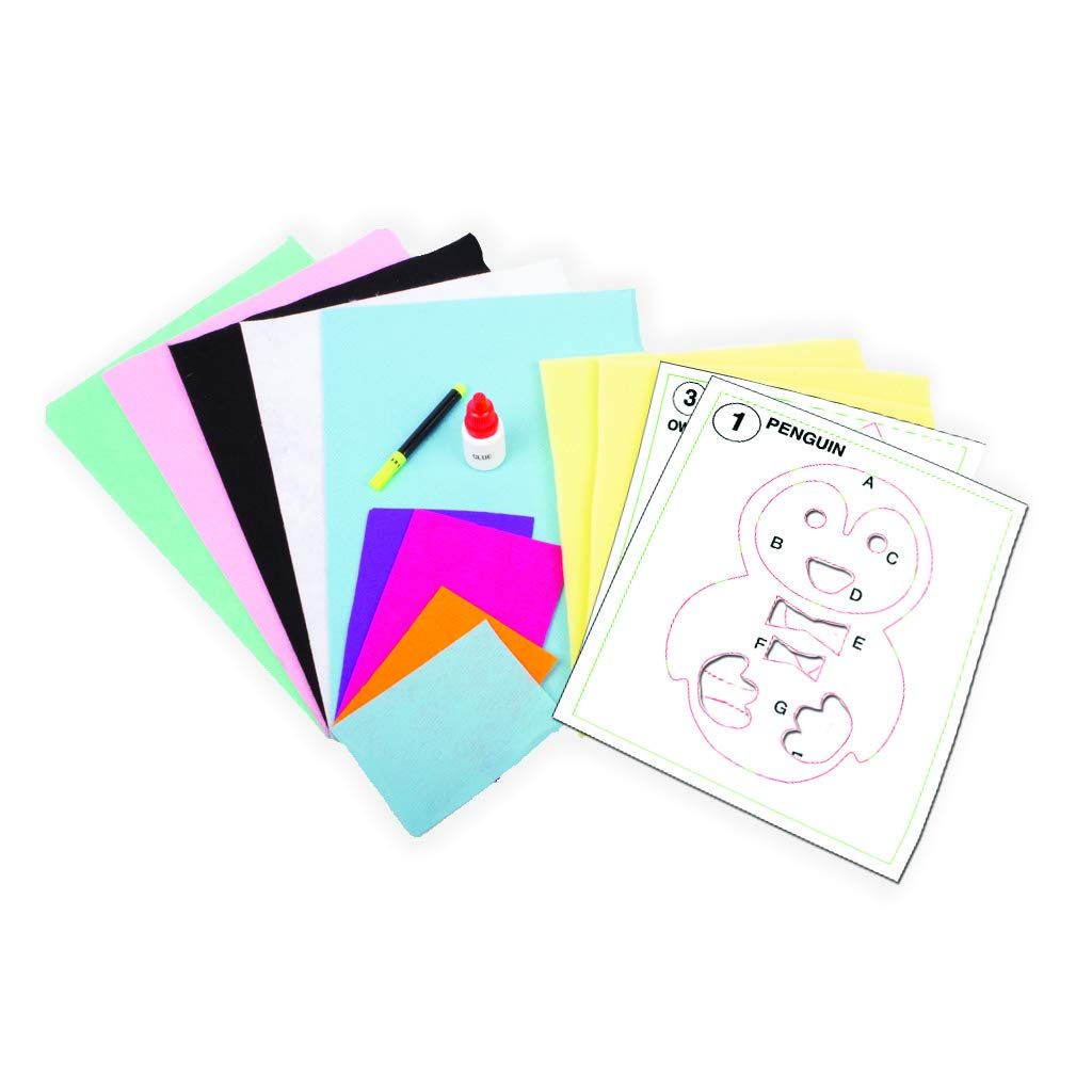 Funskool Animal Diy Ies, Create Your Own Mini Unicorn, Penguin, Owl And Kitten (Multicolor)