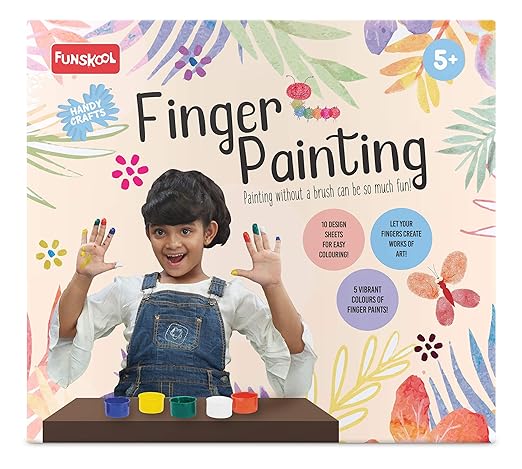 Funskool Handycrafts-Finger Painting,Art and Craft Kit.
