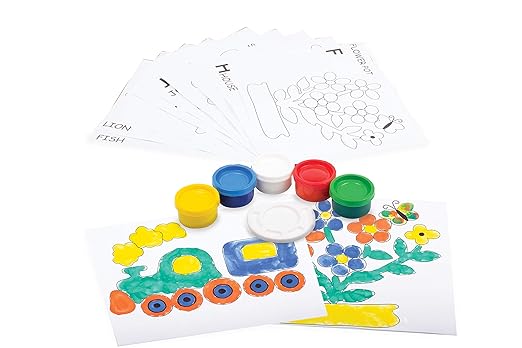 Funskool Handycrafts-Finger Painting,Art and Craft Kit.