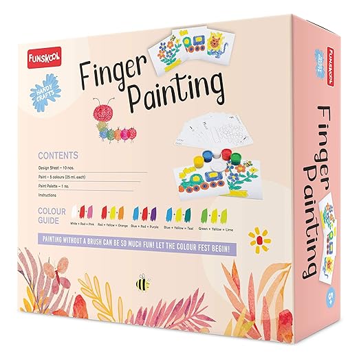 Funskool Handycrafts-Finger Painting,Art and Craft Kit.