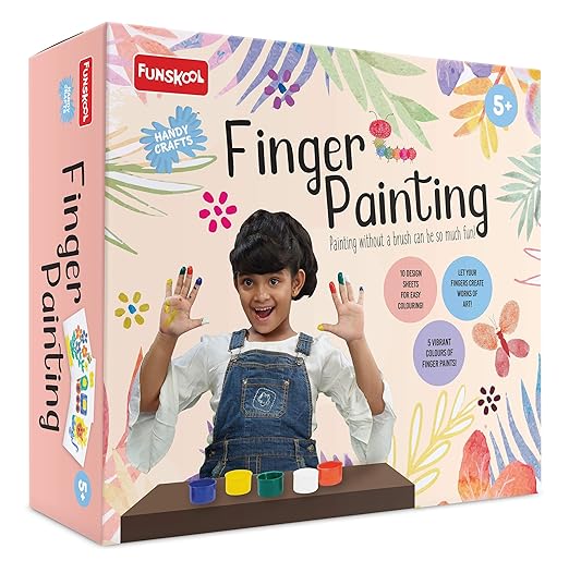 Funskool Handycrafts-Finger Painting,Art and Craft Kit.