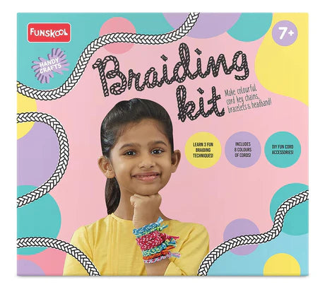FUNSKOOL HANDYCRAFTS BRAIDING KIT