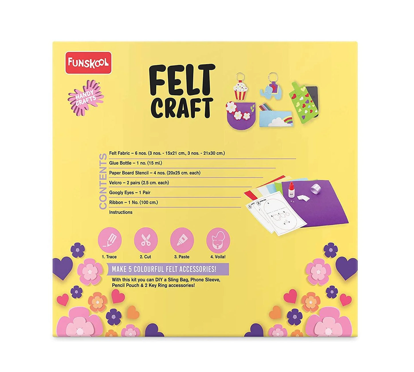 FUNSKOOL HANDYCRAFTS FELT CRAFT