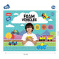 Funskool Handycrafts Foam Vehicles, Make 6 Different Vehicles, Foam Vehicles, Learn 25+ Interesting Facts, Arts and Craft Kit, DIY Kit, Ages 5 Years and Above, Multicolour