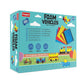 Funskool Handycrafts Foam Vehicles, Make 6 Different Vehicles, Foam Vehicles, Learn 25+ Interesting Facts, Arts and Craft Kit, DIY Kit, Ages 5 Years and Above, Multicolour