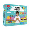 Funskool Handycrafts Foam Vehicles, Make 6 Different Vehicles, Foam Vehicles, Learn 25+ Interesting Facts, Arts and Craft Kit, DIY Kit, Ages 5 Years and Above, Multicolour