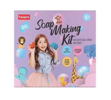 Funskool Handycrafts Soap Making Kit - 6 Different Soap Shapes Activity Kit for Ages 5+ (97911)