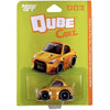 Mini GT Qube Carz Nissan GT-R R35 LB-Works Type 1 Rear Wing Ver 2 LB Gold.