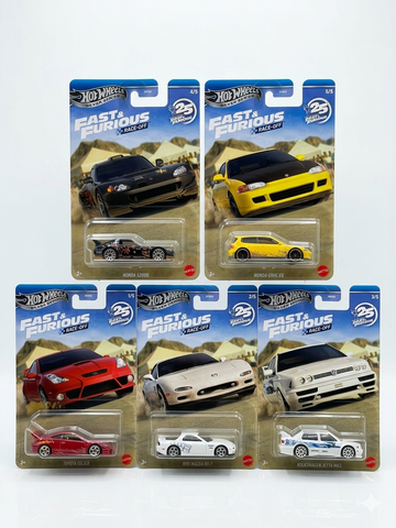 Hot Wheels Fast Furious Race-Off – Silver Series