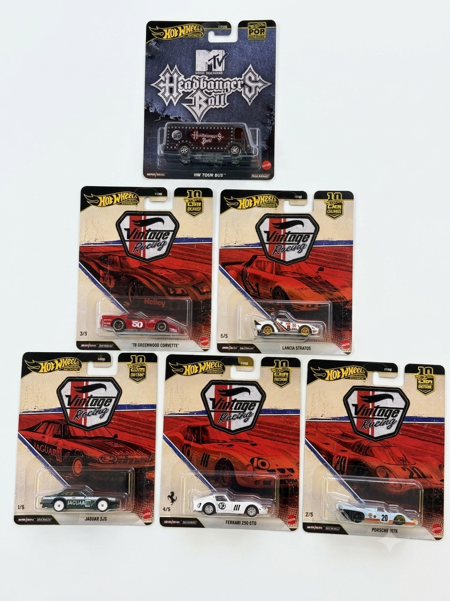 HOT WHEELS PRIMIUM CAR CULTURE- VINTAGE RACING