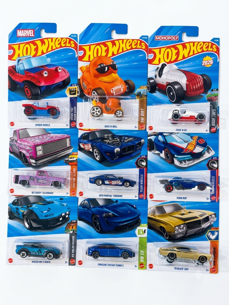 Hot Wheels Mainline 2026 K Case.