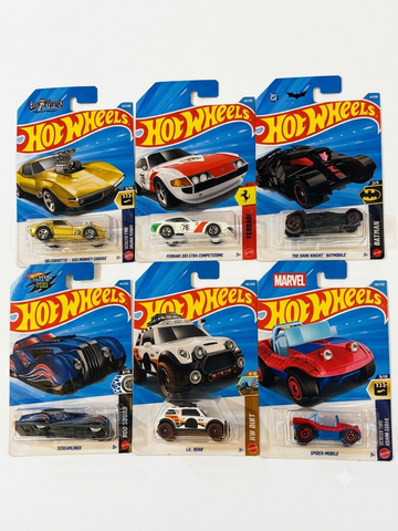 Hot Wheels L Case 2026- Mainline Set Of 6 Pcs.