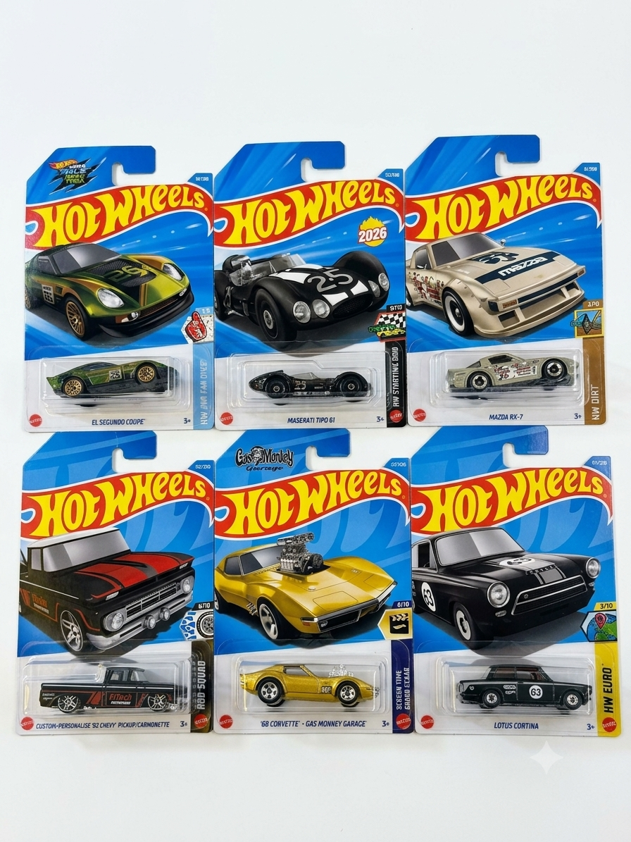 Hot Wheels 2026 Mainline M Case