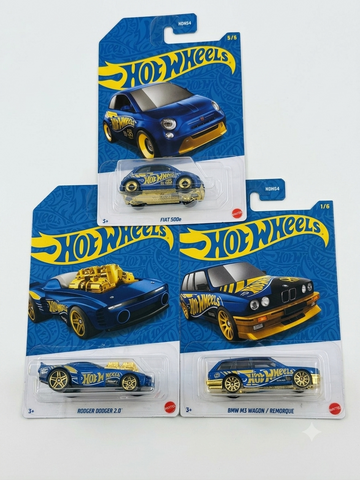 Hot Wheels Blue & Gold Series